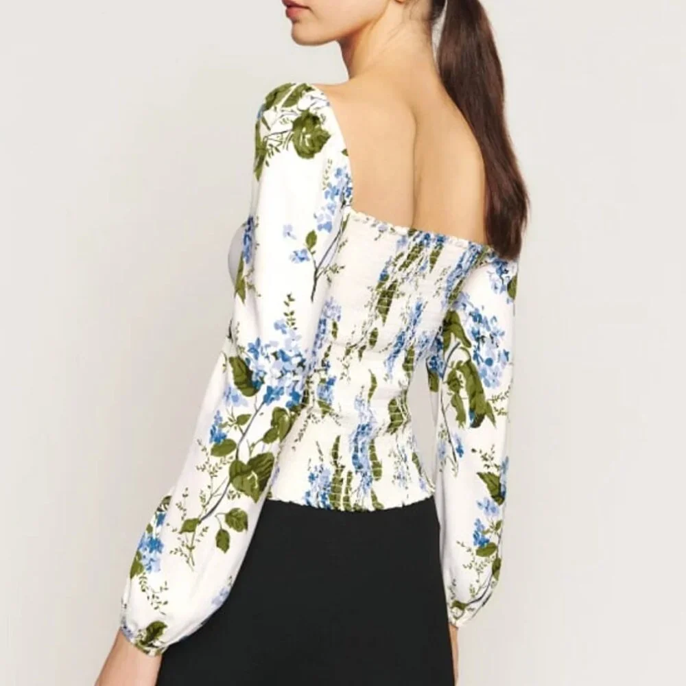 Reformation blouse fitted
